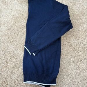 Men's Classic Navy Crewneck Sweater